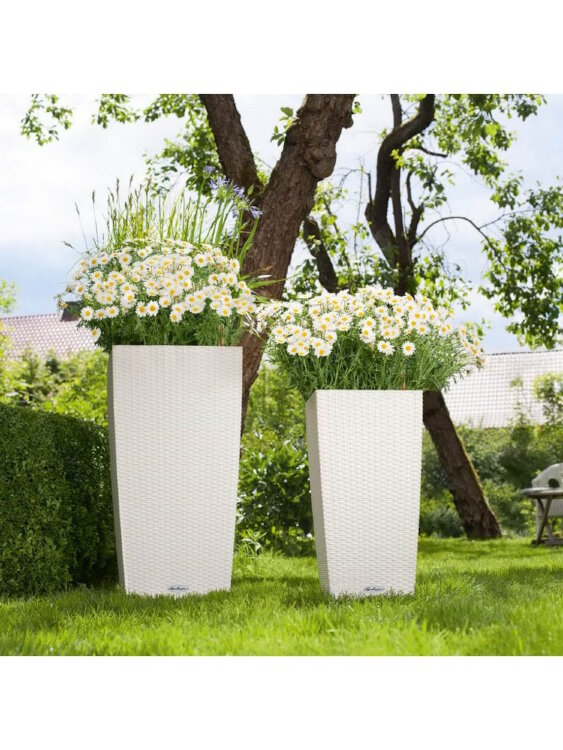 Кашпо Lechuza Cottage 30 Белый 