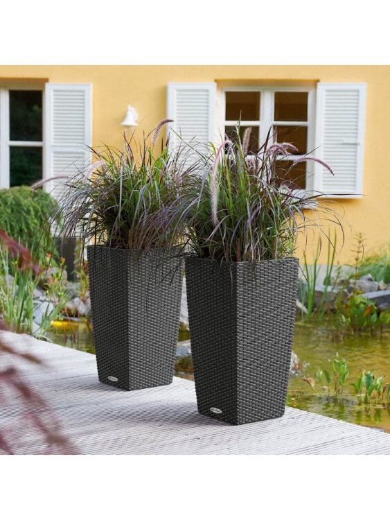 Кашпо Lechuza Cottage 30 Гранит 