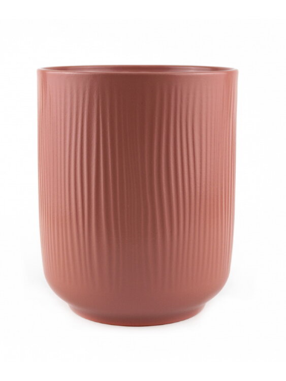 Кашпо Фалун кирпично-красное ⌀13 