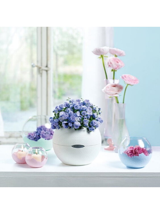 Кашпо Лечуза Пуро серое 