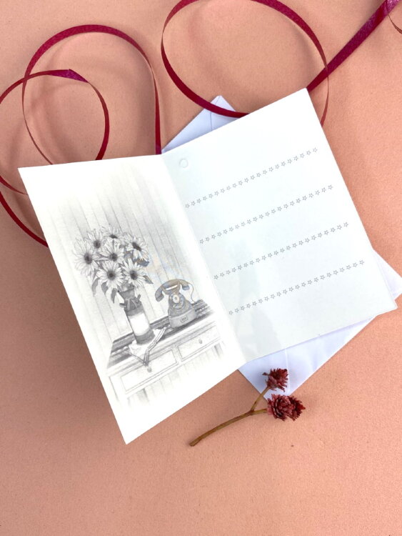 Открытка "Голубика" 