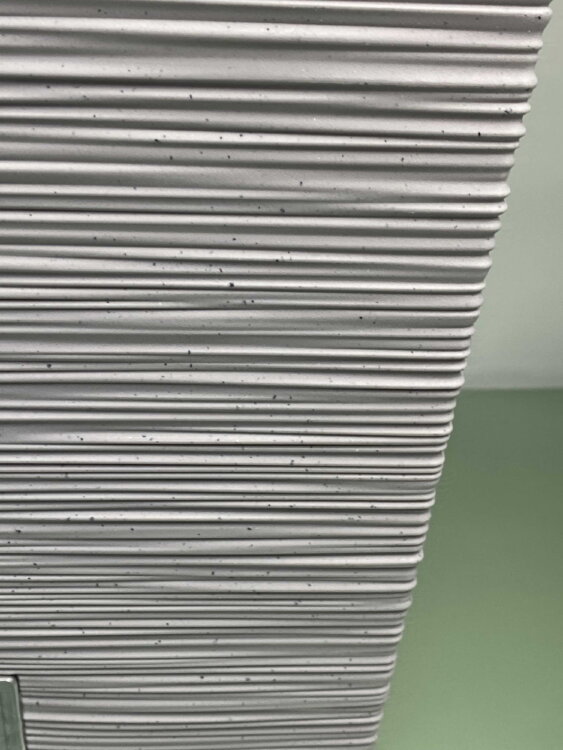 Горшок Фуру Куб Лоу светло-серый ⌀24 